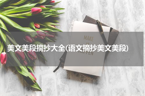 美文美段摘抄大全(语文摘抄美文美段)
