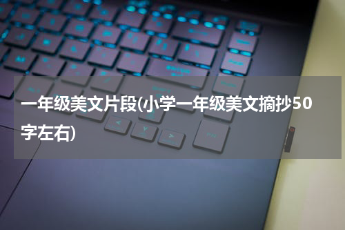 一年级美文片段(小学一年级美文摘抄50字左右)