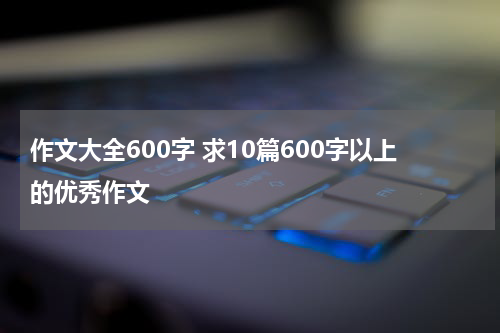 作文大全600字 求10篇600字以上的优秀作文
