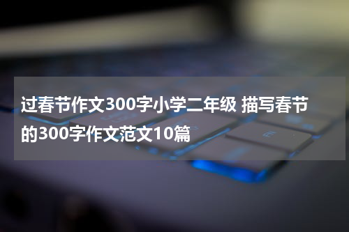 过春节作文300字小学二年级 描写春节的300字作文范文10篇