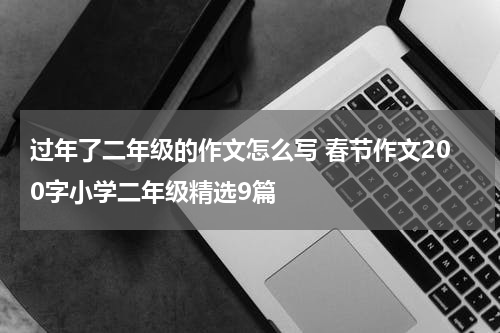 过年了二年级的作文怎么写 春节作文200字小学二年级精选9篇