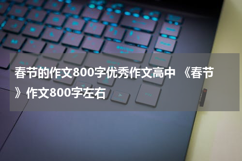 春节的作文800字优秀作文高中 《春节》作文800字左右