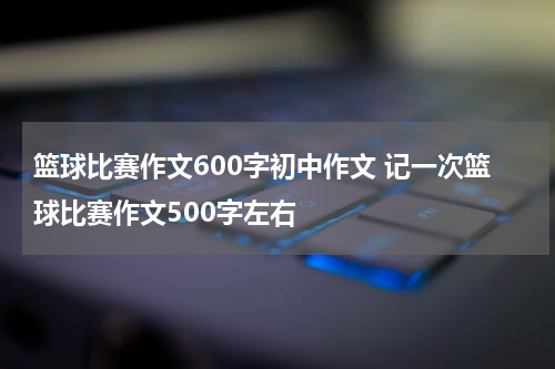 篮球比赛作文600字初中作文 记一次篮球比赛作文500字左右