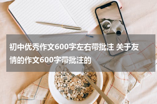初中优秀作文600字左右带批注 关于友情的作文600字带批注的