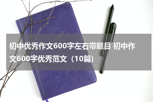 初中优秀作文600字左右带题目 初中作文600字优秀范文（10篇）