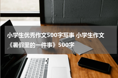 小学生优秀作文500字写事 小学生作文《暑假里的一件事》500字
