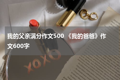 我的父亲满分作文500 《我的爸爸》作文600字