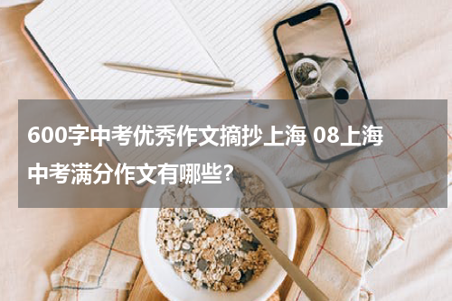 600字中考优秀作文摘抄上海 08上海中考满分作文有哪些？