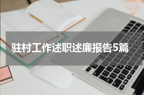 驻村工作述职述廉报告5篇