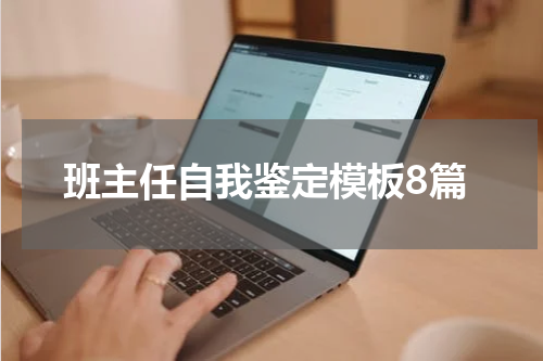 班主任自我鉴定模板8篇