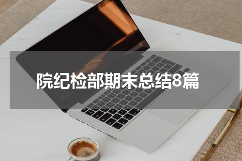 院纪检部期末总结8篇