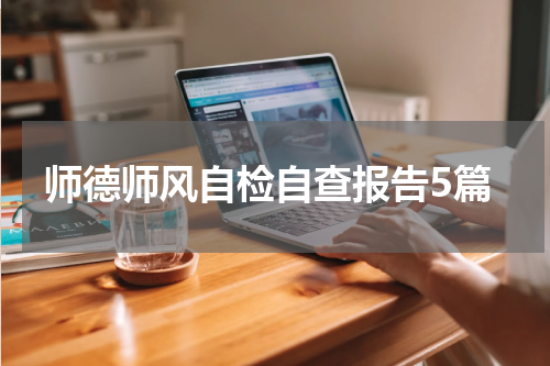 师德师风自检自查报告5篇
