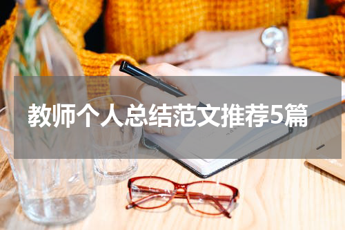 教师个人总结范文推荐5篇