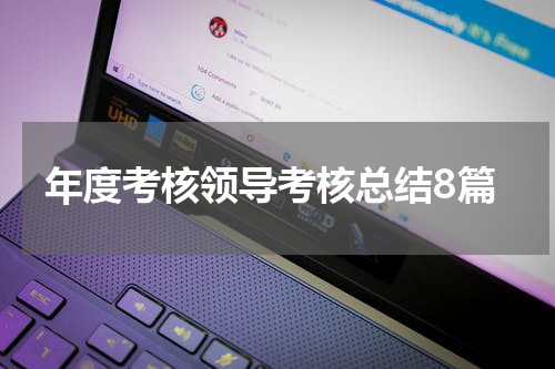 年度考核领导考核总结8篇