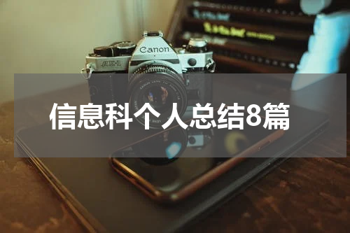 信息科个人总结8篇